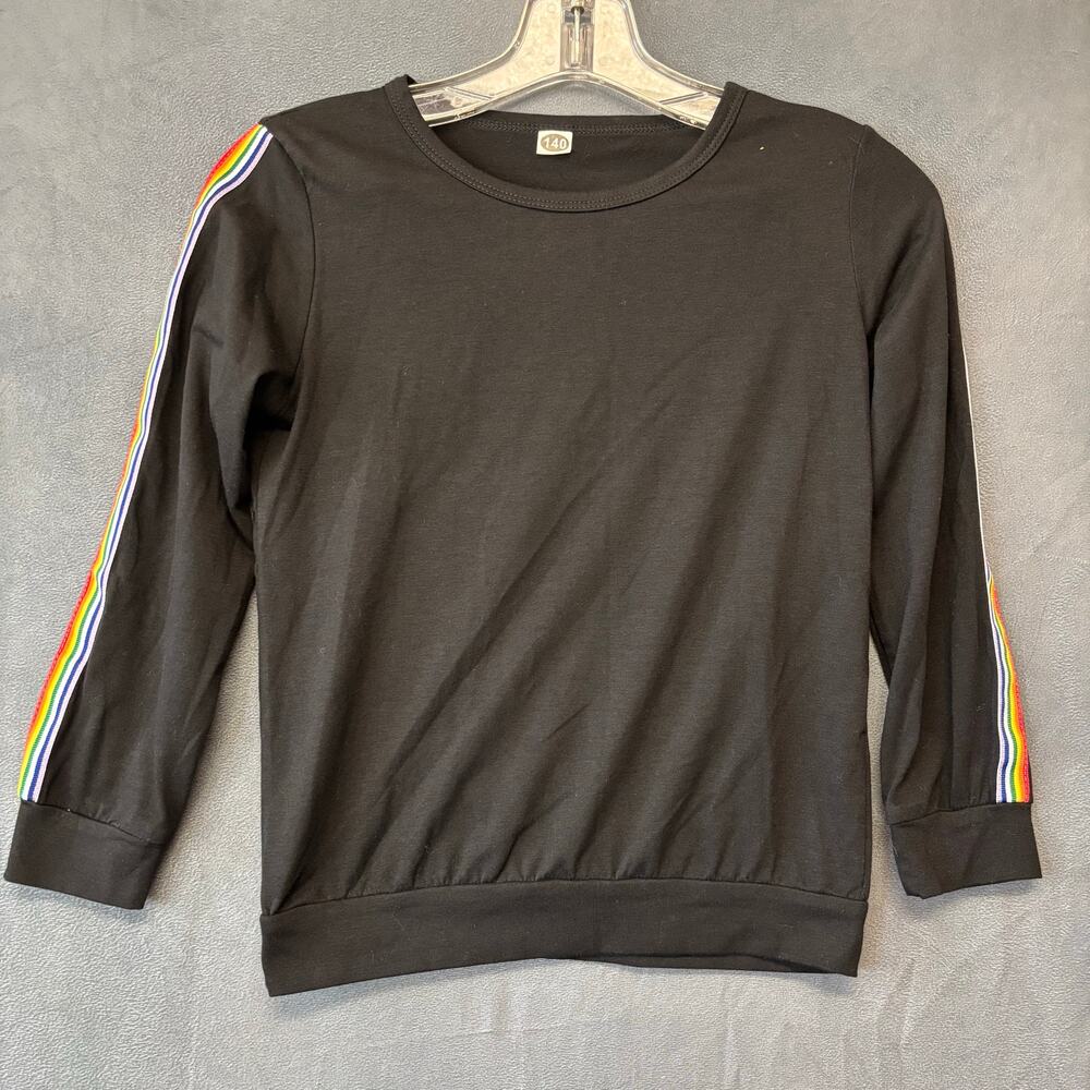 Shein Pride Rainbow Kids Outfit Medium Top Pants Track Work Out Yoga Pride